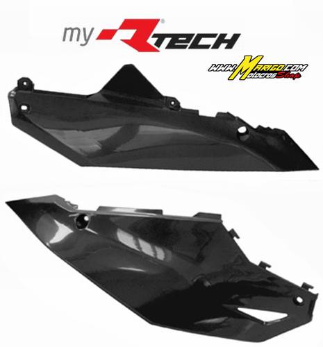 1003f - TABELLE LATERALI  KX450 2024 - 2025 - KX250 2025 - 2025 NERO   cod. R-FIKXFNR0024