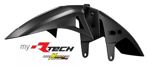 3a - PARAFANGO ANTERIORE BASSO YAMAHA TENERE 700-HONDA TRANSALP 750-KOVE 800 X NERO cod. R-PAT7NR00L24
