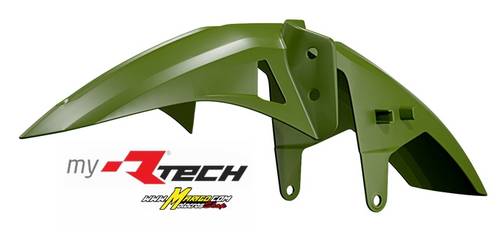 3a - PARAFANGO ANTERIORE BASSO YAMAHA TENERE 700-HONDA TRANSALP 750-KOVE 800 X VERDE MILITARE	 cod. R-PAT7VN00L24