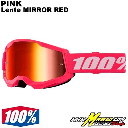 STRATA 2  -  Pink  -  Lente Mirror Red    -    26013494 / 50028-00017