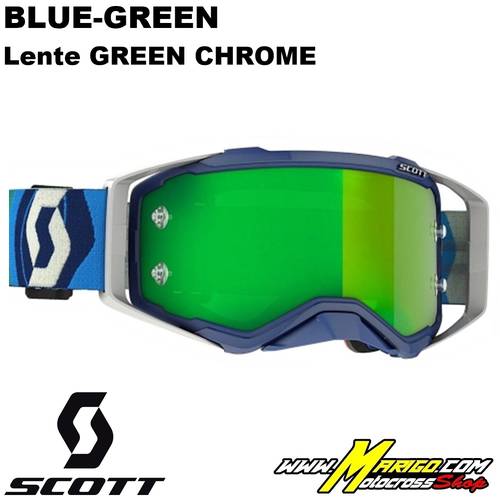 PROSPECT  -  BLUE-GREEN  -  Lente Green Chrome