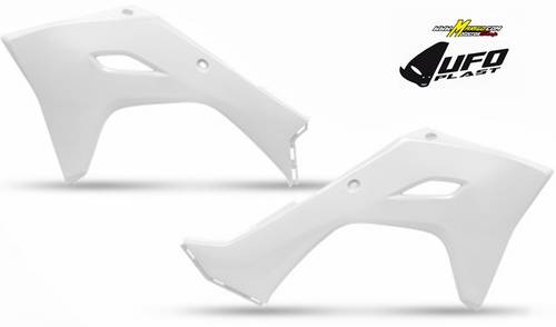 4d - convogliatori radiatore KXF 250  2025 - 2025 - KXF 450  2024 - 2025  BIANCO  cod. KA04761 047