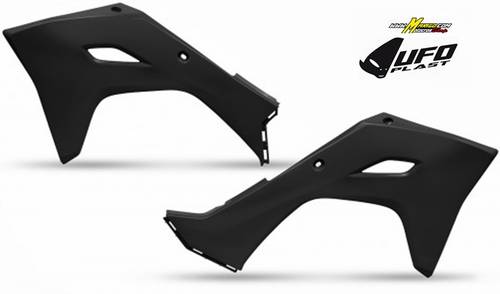 4d - convogliatori radiatore KXF 250  2025 - 2025 - KXF 450  2024 - 2025  NERO  cod. KA04761 001