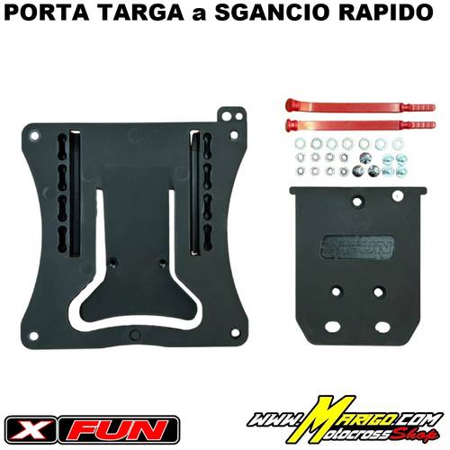 Portatarga XFUN a Sgancio Rapido    -    PRTPLA0001
