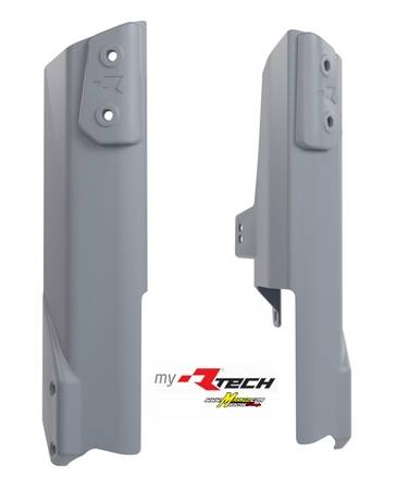 2a - PARASTELI HONDA TRANSALP AFRICA TWIN  GRIGIO CHIARO cod. R-PSALPGR0024