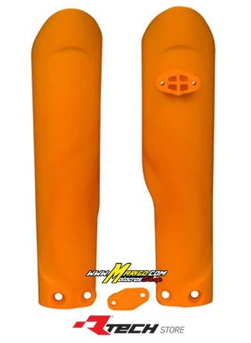 1a - PROTEZIONI FORCELLA  KTM	SX85  2018 - 2025  arancio   cod. R-PSKTMAR0185