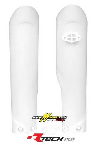 1c - PROTEZIONI FORCELLA GASGAS  MC85 2021 - 2025 bianco cod. R-PSKTMBN0185