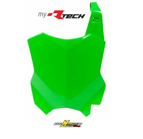 1003b - TABELLA ANTERIORE KAWASAKI	KX450 2016 - 2025  -  KX250 2017 - 2025   VERDE  cod. R-TBKXFVE0016