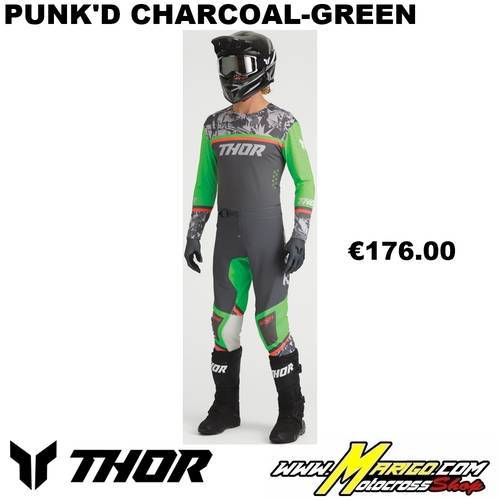 SPORTMODE  2027  -  PUNK'D Charcoal-Green