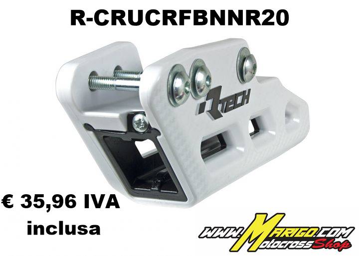 Guida Catena In Alluminio Per Honda CR/CRF 125 250 450 | Protezione Per Moto Da Cross E Off-road | Rosso