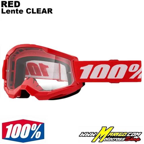 STRATA 2  -  Red  -  Lente Clear    -    26013483 / 50027-00018