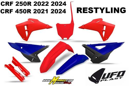 10000a - Full kit RESTYLING CRF250 2022 - 2024- 450 2021 - 2024 RESTYLING cod. HOKIT128F 999C