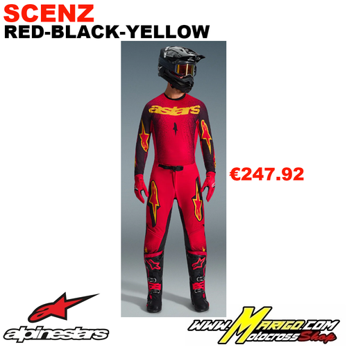 4 - Supertech  2026  -  SCENZ Red-Black-Yellow