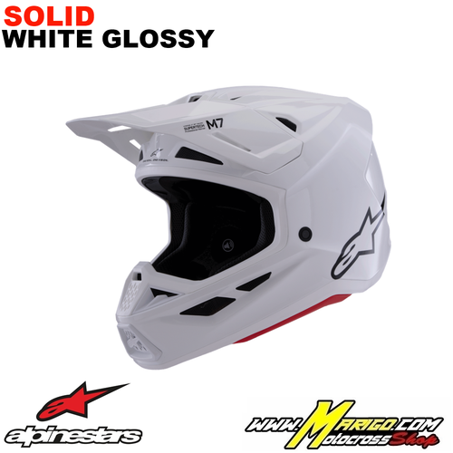 2 - S-M7  -  SOLID White Glossy    -    8301326-2180