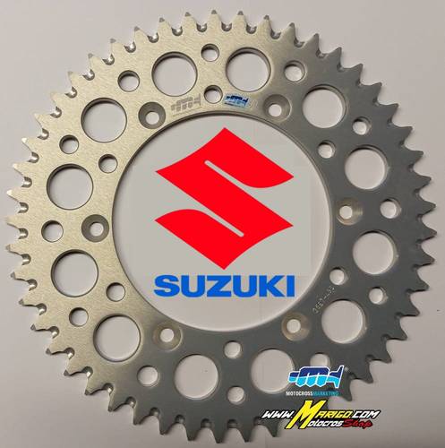 11d - CORONE  SUZUKI MOTOCROSS MARKETING SILVER    cod. CO3658. xxS   1982 - 2025