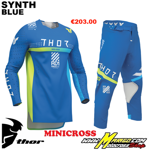 Thor MX  -  SPORTMODE 2026 YOUTH  -  SYNTH Blue