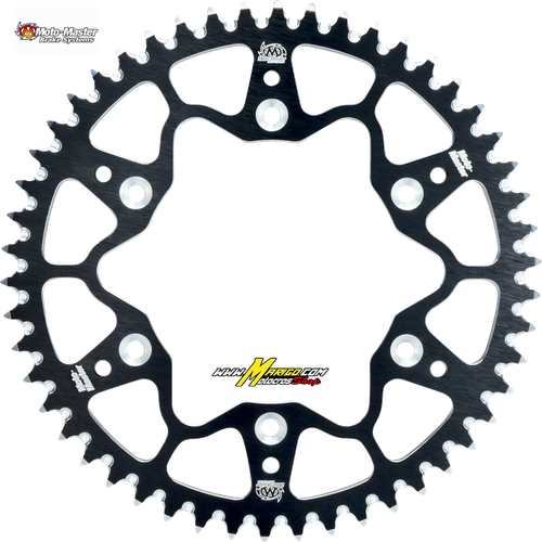 1b - Corona 7075 Racing MX Motomaster KTM 50 2014 - 2026 NERA  Alluminio 7075-T6   passo 415