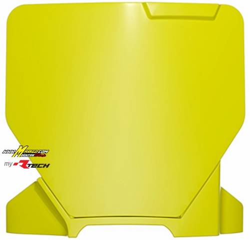 2c - TABELLA ANTERIORE PORTANUMERO  HUSQVARNA TC85 2025 - 2025  GIALLO LIMONE HUSQVARNA  cod. R-TBHSQGQ0885