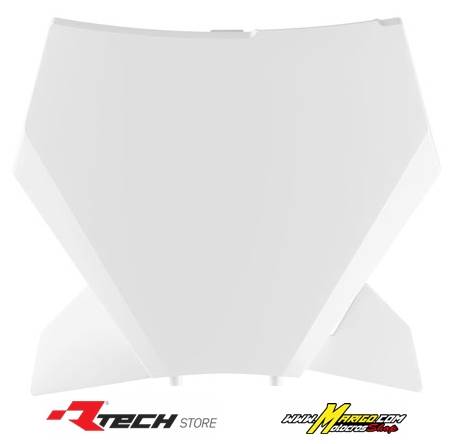 1b - TABELLA ANTERIORE PORTANUMERO  KTM	SX85  2025 - 2025  bianco   cod. R-TBKTMBN0885