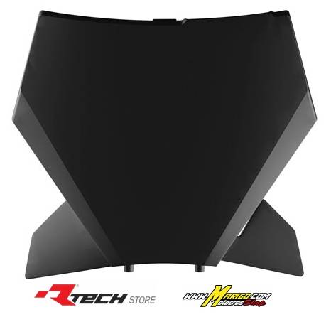 1b - TABELLA ANTERIORE PORTANUMERO  KTM	SX85  2025 - 2025  nero   cod. R-TBKTMNR0885