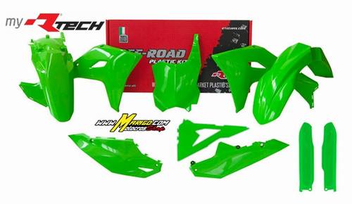 1001a - KIT PLASTICHE FACTORY COMPLETO 6PZ CON PARASTELI E COVER AIRBOX VENTILATA  cod. R-KITKXF-VE0-625