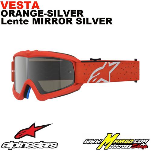 Vision YOUTH  -  Vesta Orange-Silver - Lente Mirror Silver    -    5140127-4013
