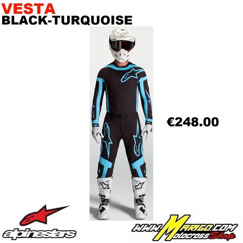 4 - SUPERTECH  2027  -  VESTA Black-Turquoise