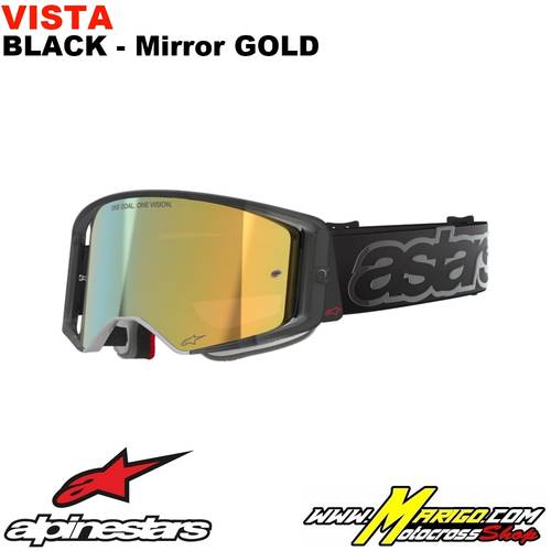 Supertech  -  Vista Black  -  Lente Mirror Gold    -    5100226-1581