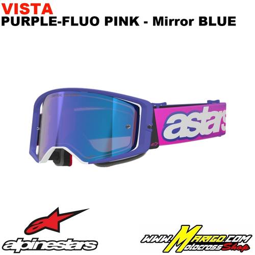 Supertech  -  Vista Purple-Fluo Pink  -  Lente Mirror Blue    -    5100226-3152