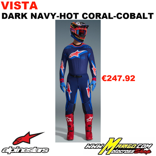 4 - Supertech  2026  -  VISTA Dark Navy-Hot Coral-Cobalt
