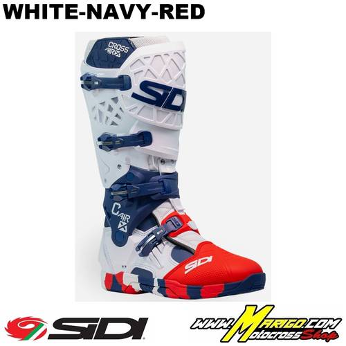 CROSSAIR X  -  White-Navy-Red