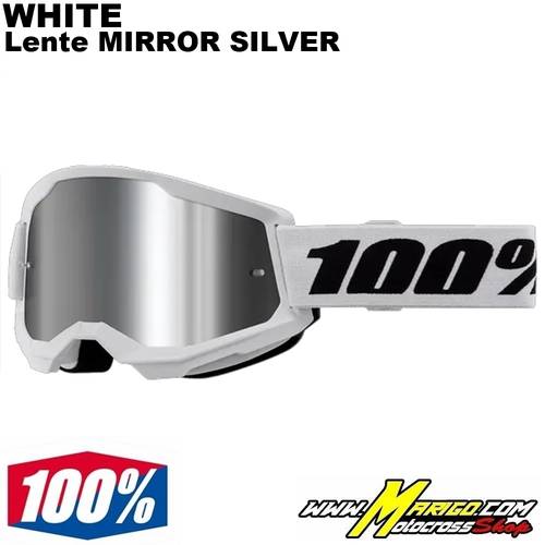 STRATA 2  -  White  -  Lente Mirror Silver    -    26013496 / 50028-00019