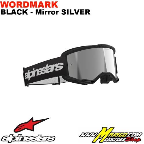 Vision 3  -  Wordmark Black - Lente Mirror Silver    -    5103325-1456