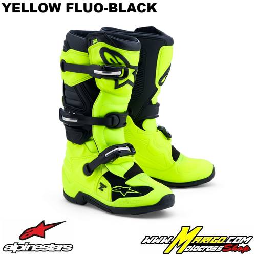 1 - TECH 7 S  -  Yellow Fluo-Black    -    2015017-551