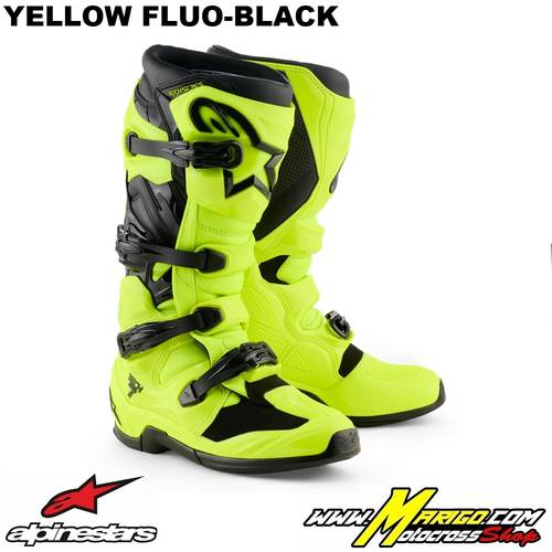 TECH 7  -  Yellow Fluo-Black    -    2012025-551