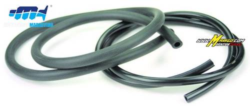 1a - Tubo benzina nero - Lunghezza 1,0m - Ø interno 3mm - Ø esterno 5,5mm  cod. AV2016  Fabbricato in Italia.
