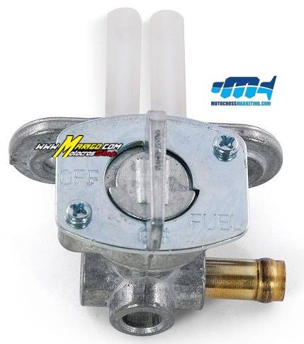 Rubinetto benzina con riserva - Modello YAMAHA - Interasse fori 34 mm  cod. AV3453