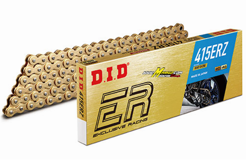 CATENA DID 415ERZ (Gold & Gold) - Lunghezza: 130 maglie con giunto a clip (RJ)  cod. 530101301