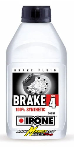 8b - BRAKE DOT 4 Sintetico (500ml)   Olio Freni  cod. 409801160
