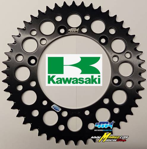 11b - CORONE KAWASAKI MOTOCROSS MARKETING NERA cod. CO3653. xxN