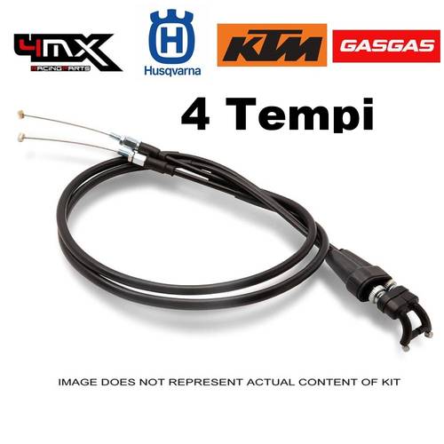 cavo gas  4MX Throttle Cable KTM SXF 250-450 23-25 Husqvarna FE 250-501 24-25 GasGas EC-F 250-500 24-25 cod. 4MX-A46002091000
