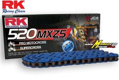 2 - CATENA RK 520MXZ5-120 CL BLUE  Codice HB520MXZ5120BB