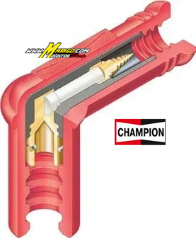 Pipetta candela CHAMPION RESISTOR 90 BOOT PRO-5M     cod. 21040370 / PRO-5M