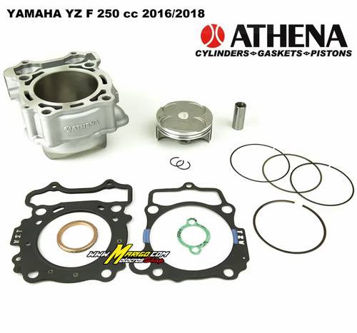 Gruppo Termico YAMAHA YZ F 250 cc 2016/2018  Standard Bore Ø 77 mm, 250 cc con Guarnizioni necessarie per l'installazione Cod.  P400485100066