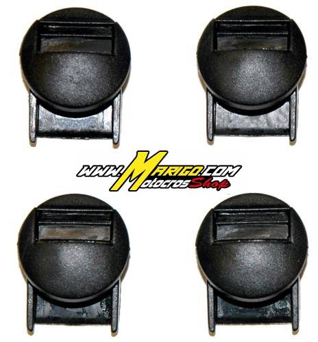 Parti di ricambio per Tech 1, Tech 5, Tech 7 - Agganci cinghia di ricambio  cod. 34300567 / 25CCT3S-10  -  confezione 4 pezzi