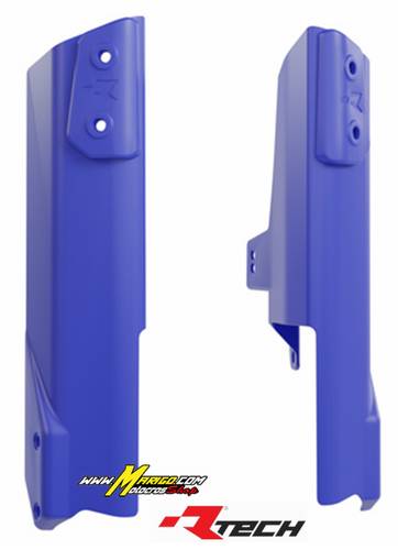 2a - PROTEZIONI FORCELLA  HONDA   TRANSALP	750	2023 - 2025  BLU HRC  cod. R-PSALPBL0024
