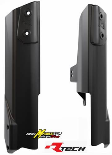 2a - PROTEZIONI FORCELLA  HONDA   TRANSALP	750	2023 - 2025  NERO  cod. R-PSALPNR0024