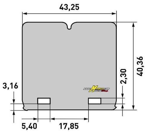 Lamelle CARBONO RACING per V-Force3 (4 pz)  KTM 85 2008 - 2026   cod. CRV1034