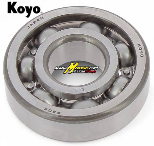 Cuscinetto albero motore KOYO 20x52x15 mm  - YAMAHA	YZ 65 Lato Lato destro	2018 - 2026 cod. CU6304 C3
