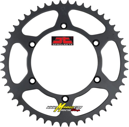 1c - Corone in acciaio JT    KAWASAKI KX80 - KX85 1983 - 2026  Passo 420  cod. JTR461.